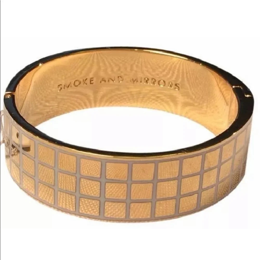 Kate spade smoke mirrors  gold bracelet